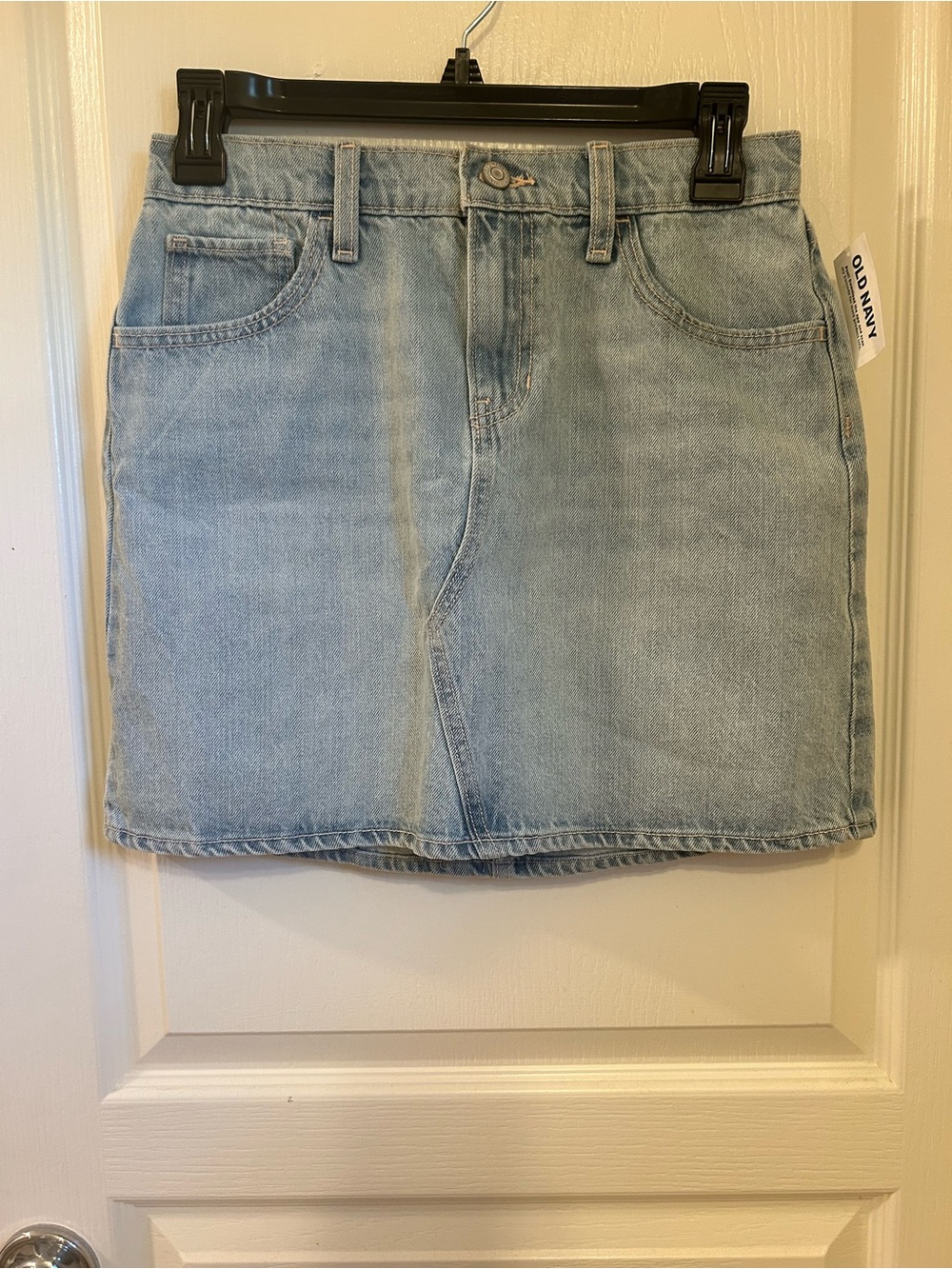 Kids Old Navy Light Blue Denim Skirt